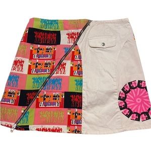 vintage custo barcelona mini skirt